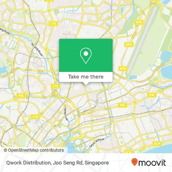 Qwork Distribution, Joo Seng Rd地图