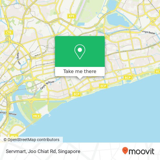 Servmart, Joo Chiat Rd map