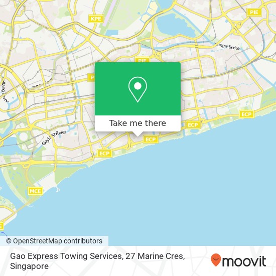 Gao Express Towing Services, 27 Marine Cres地图