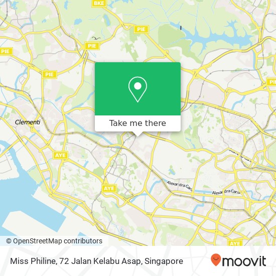 Miss Philine, 72 Jalan Kelabu Asap map