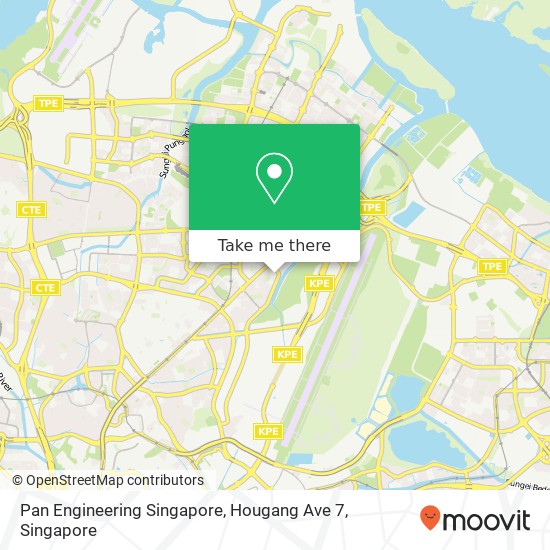 Pan Engineering Singapore, Hougang Ave 7 map