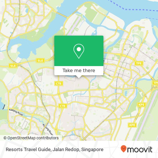 Resorts Travel Guide, Jalan Redop map