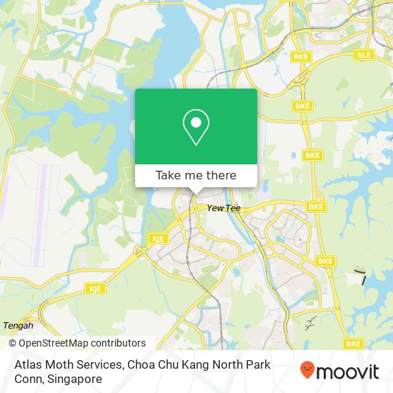 Atlas Moth Services, Choa Chu Kang North Park Conn地图