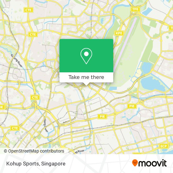 Kohup Sports map