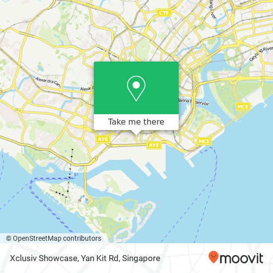 Xclusiv Showcase, Yan Kit Rd map