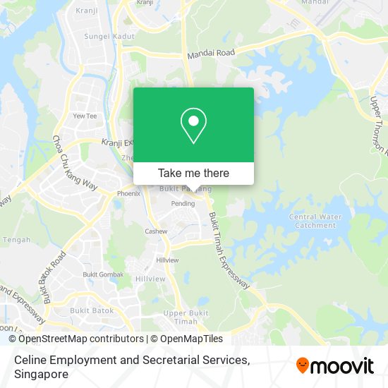 Celine Employment and Secretarial Services map
