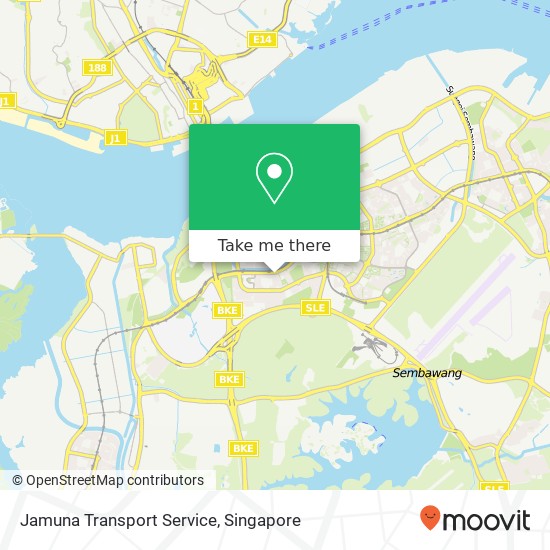 Jamuna Transport Service map