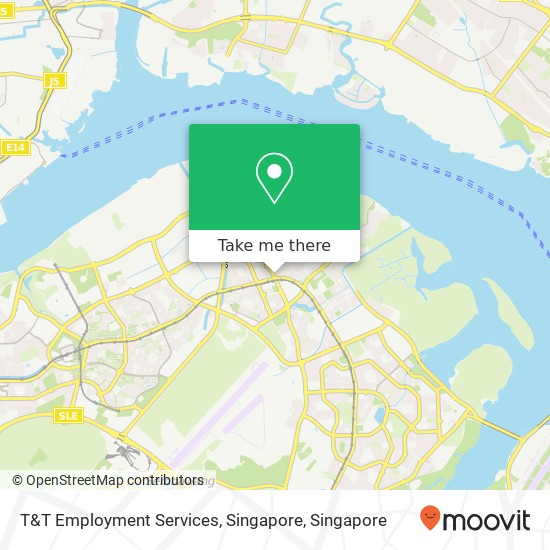 T&T Employment Services, Singapore地图
