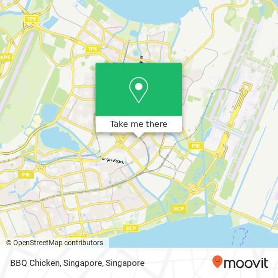 BBQ Chicken, Singapore地图