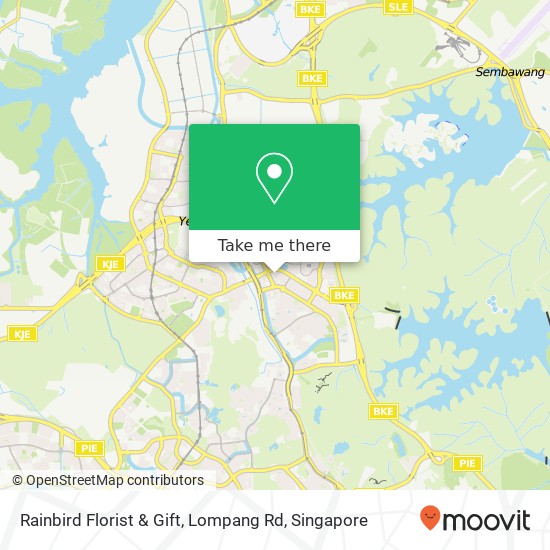 Rainbird Florist & Gift, Lompang Rd map