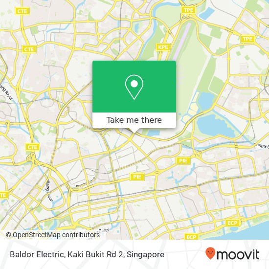 Baldor Electric, Kaki Bukit Rd 2地图