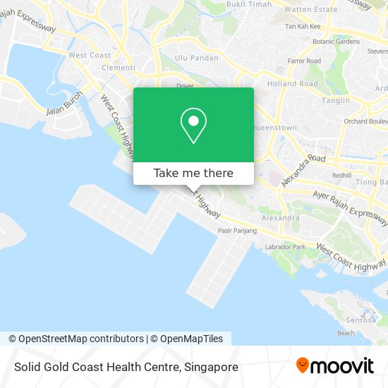 Solid Gold Coast Health Centre map