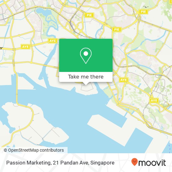 Passion Marketing, 21 Pandan Ave map