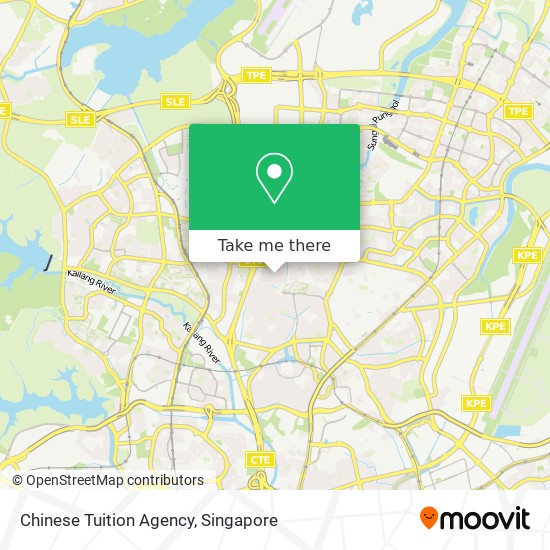 Chinese Tuition Agency map