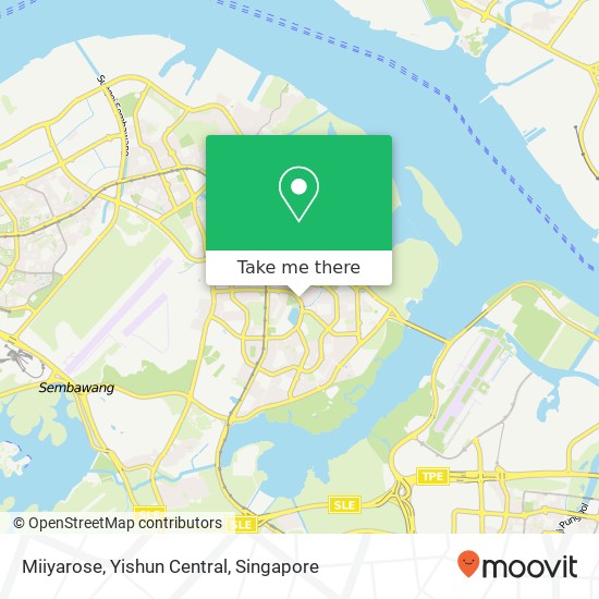 Miiyarose, Yishun Central map