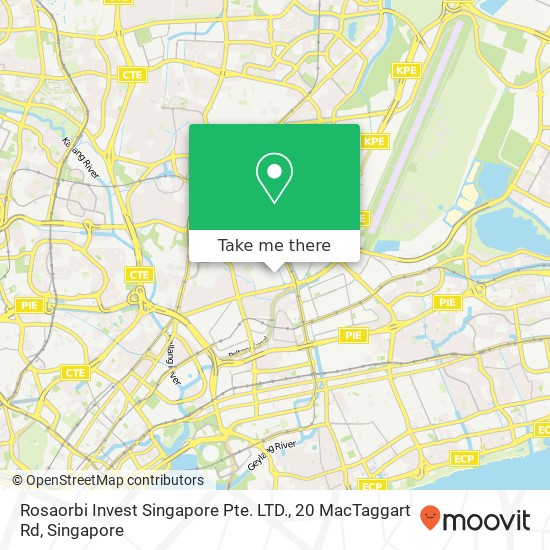 Rosaorbi Invest Singapore Pte. LTD., 20 MacTaggart Rd map