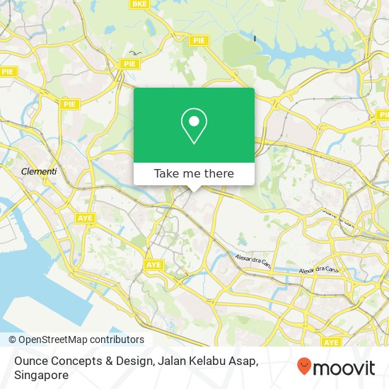 Ounce Concepts & Design, Jalan Kelabu Asap地图