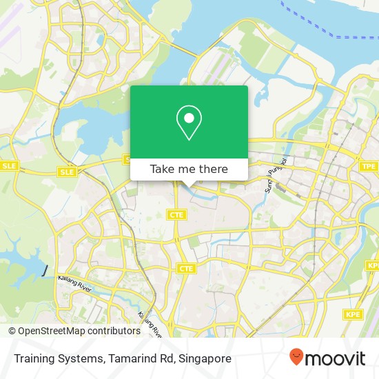 Training Systems, Tamarind Rd map