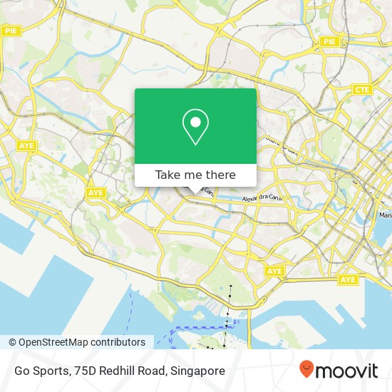 Go Sports, 75D Redhill Road地图