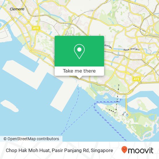 Chop Hak Moh Huat, Pasir Panjang Rd地图