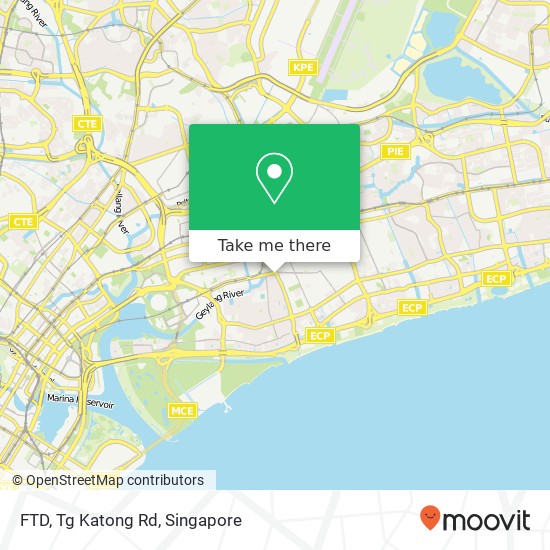 FTD, Tg Katong Rd地图