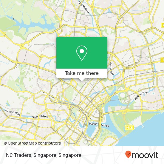 NC Traders, Singapore map