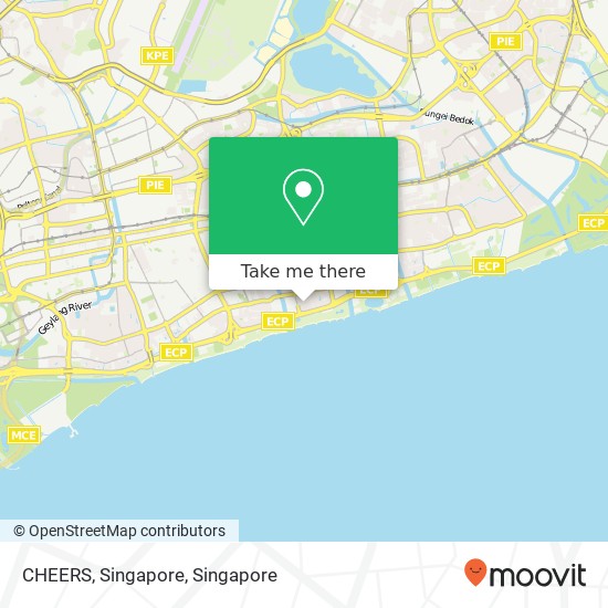 CHEERS, Singapore map