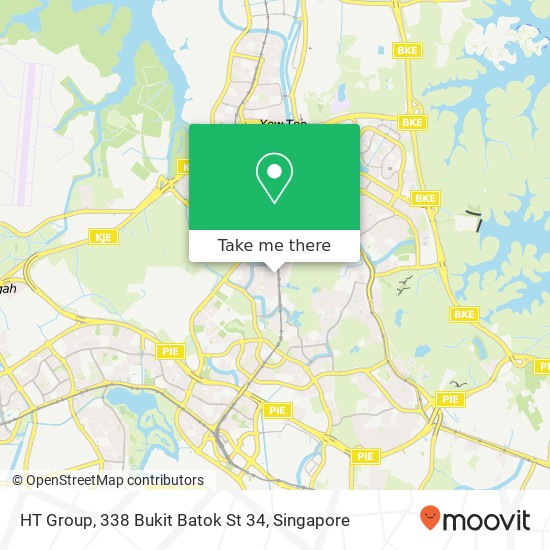 HT Group, 338 Bukit Batok St 34地图