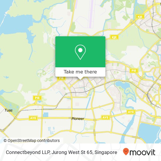 Connectbeyond LLP, Jurong West St 65 map