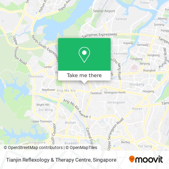 Tianjin Reflexology & Therapy Centre map