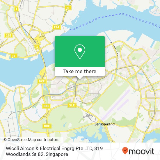 Wiccli Aircon & Electrical Engrg Pte LTD, 819 Woodlands St 82 map