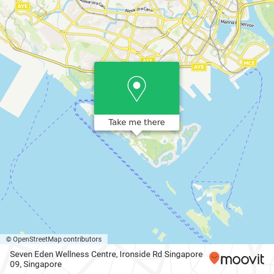 Seven Eden Wellness Centre, Ironside Rd Singapore 09 map
