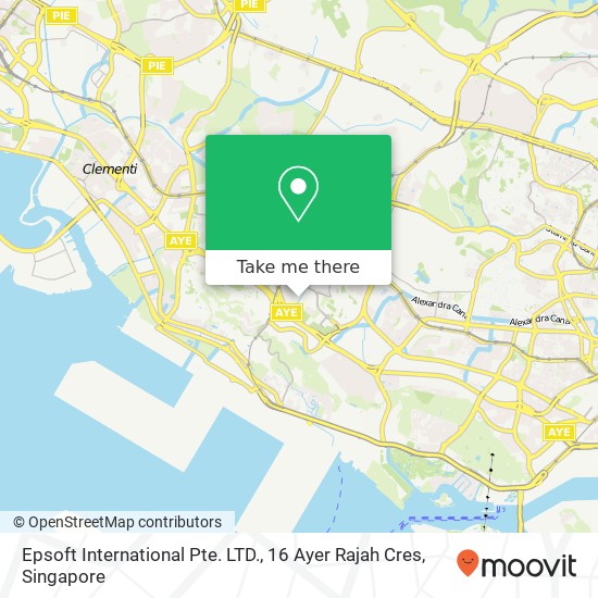 Epsoft International Pte. LTD., 16 Ayer Rajah Cres map