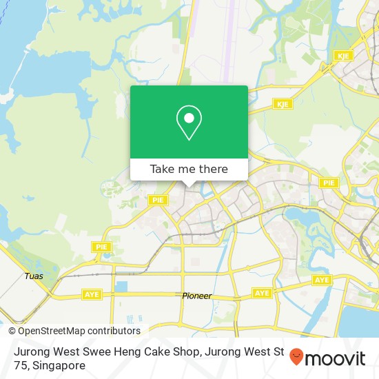 Jurong West Swee Heng Cake Shop, Jurong West St 75地图