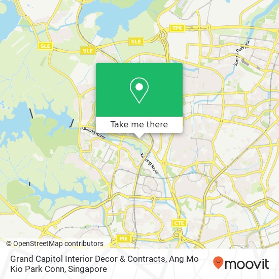 Grand Capitol Interior Decor & Contracts, Ang Mo Kio Park Conn地图