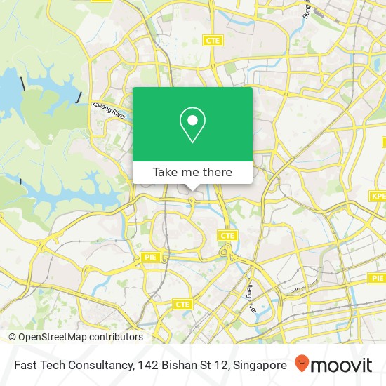 Fast Tech Consultancy, 142 Bishan St 12地图