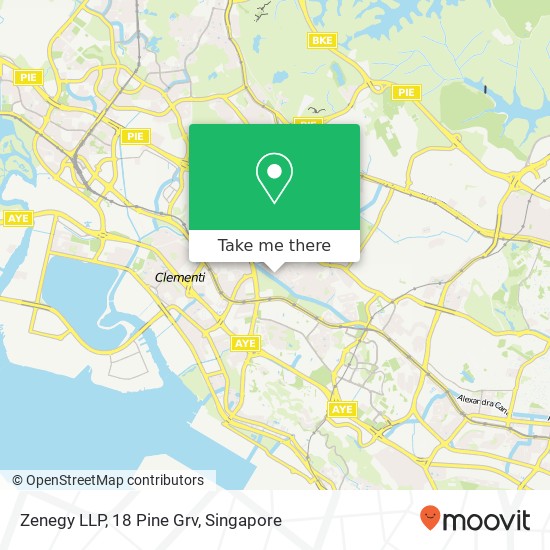 Zenegy LLP, 18 Pine Grv map