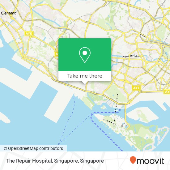 The Repair Hospital, Singapore地图