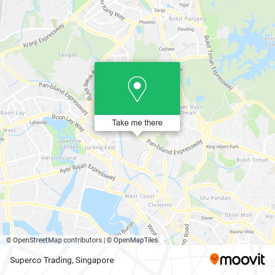 Superco Trading map