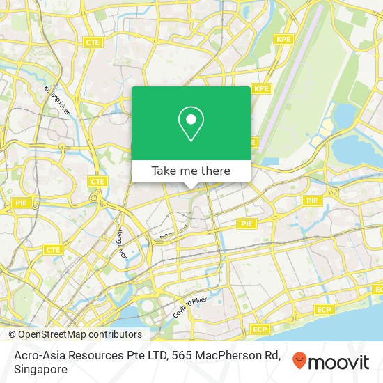 Acro-Asia Resources Pte LTD, 565 MacPherson Rd地图