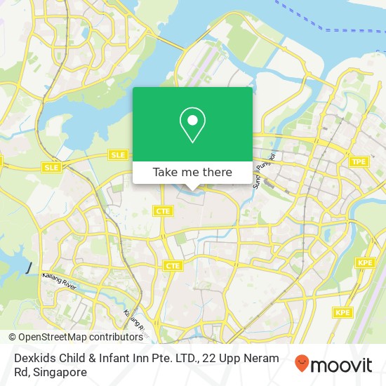 Dexkids Child & Infant Inn Pte. LTD., 22 Upp Neram Rd地图