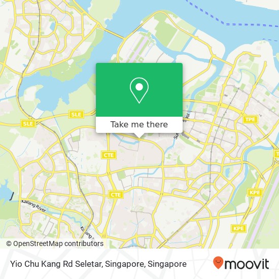 Yio Chu Kang Rd Seletar, Singapore地图