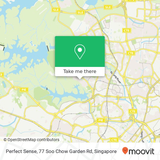 Perfect Sense, 77 Soo Chow Garden Rd map