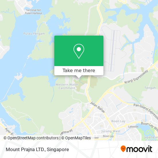 Mount Prajna LTD. map