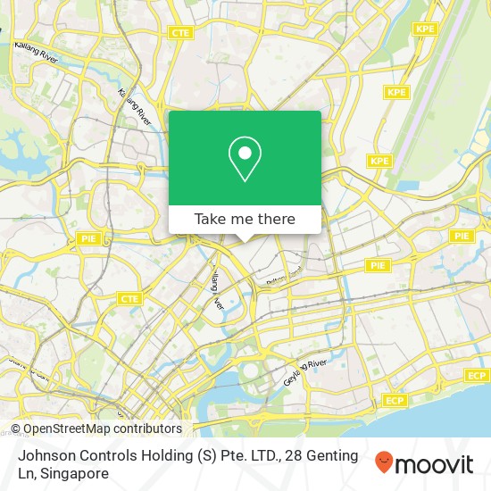 Johnson Controls Holding (S) Pte. LTD., 28 Genting Ln map