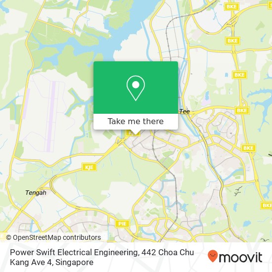 Power Swift Electrical Engineering, 442 Choa Chu Kang Ave 4 map
