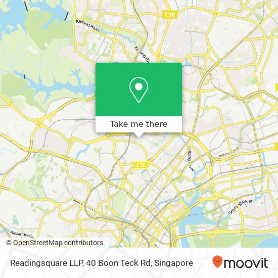 Readingsquare LLP, 40 Boon Teck Rd地图