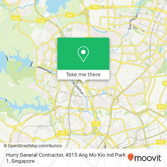 Hurry General Contractor, 4015 Ang Mo Kio Ind Park 1地图