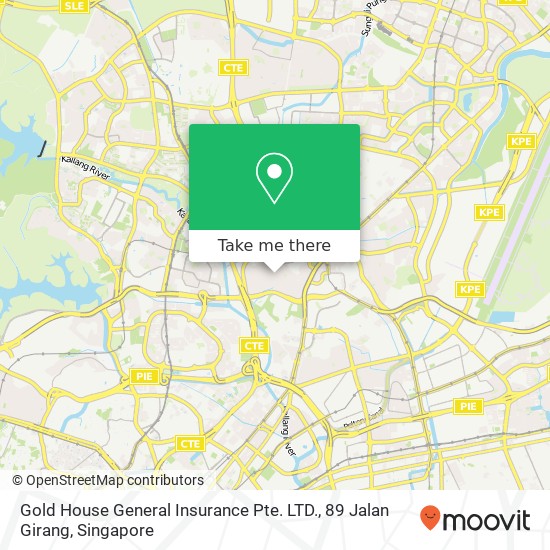 Gold House General Insurance Pte. LTD., 89 Jalan Girang map