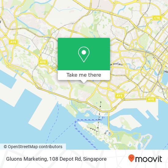 Gluons Marketing, 108 Depot Rd map